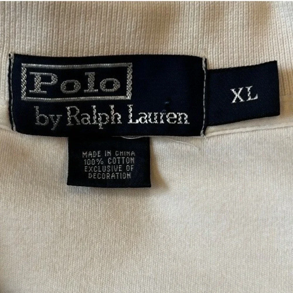 Polo Ralph Lauren Polo Shirt XL Men's White Short Sleeve Embroidered Pony Logo